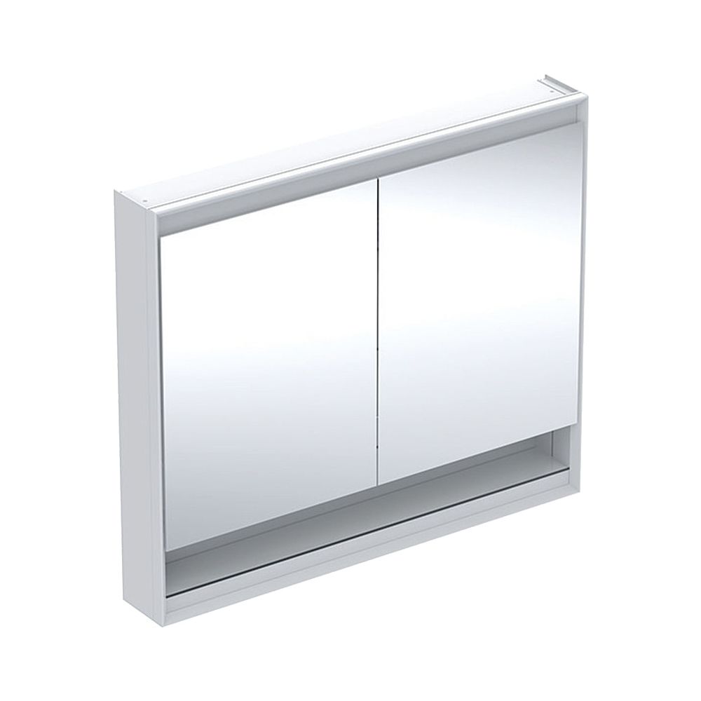 Geberit ONE Spiegelschrank mit Nische und ComfortLight, 2 Türen, AP-Montage, H 90cm ... GEBERIT-505834002 4025410935601 (Abb. 1)