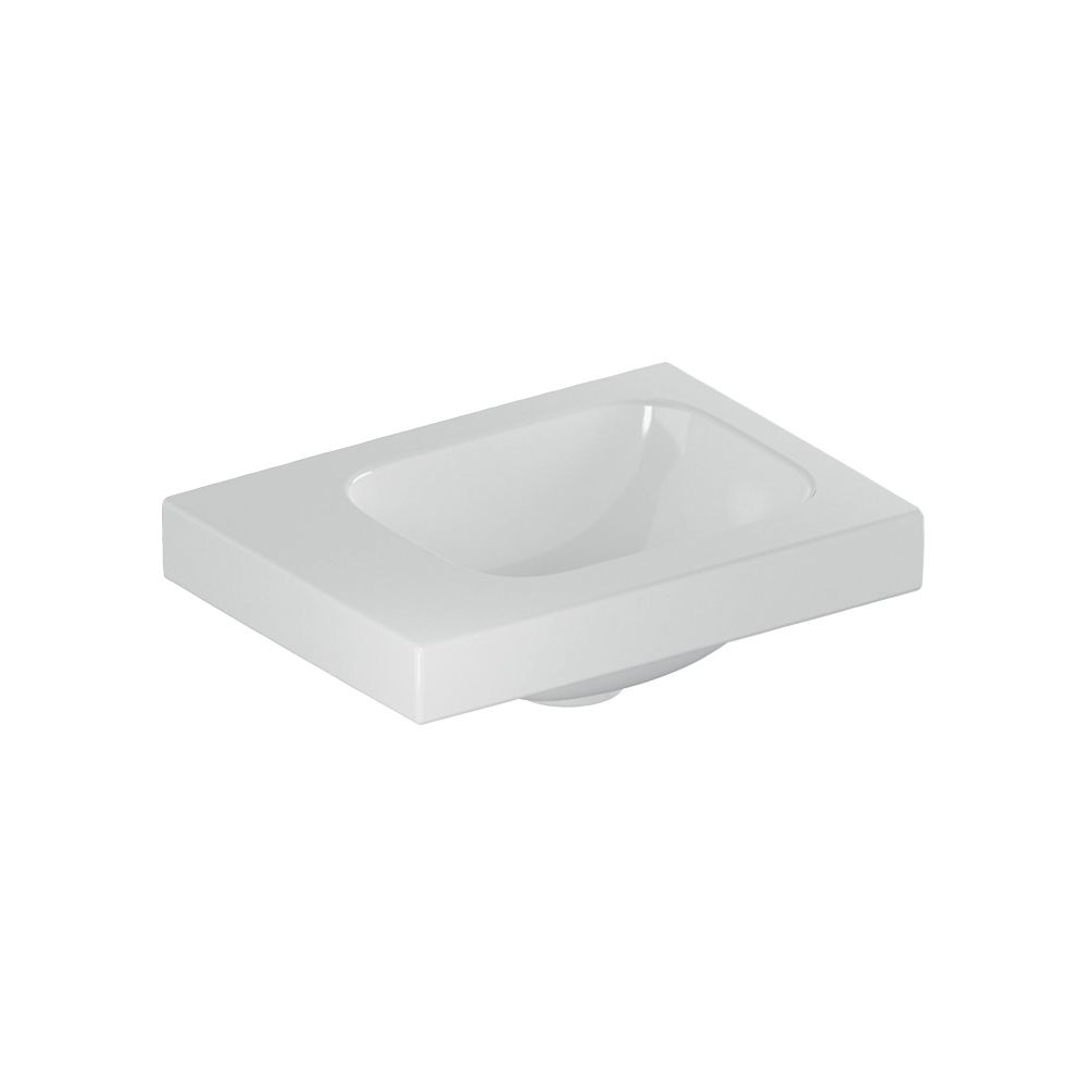 Geberit iCon Light Handwaschbecken 38x13x28cm, Weiß, ohne Hahnloch, ohne Überlauf, A... GEBERIT-501831003 4025410894472 (Abb. 2)
