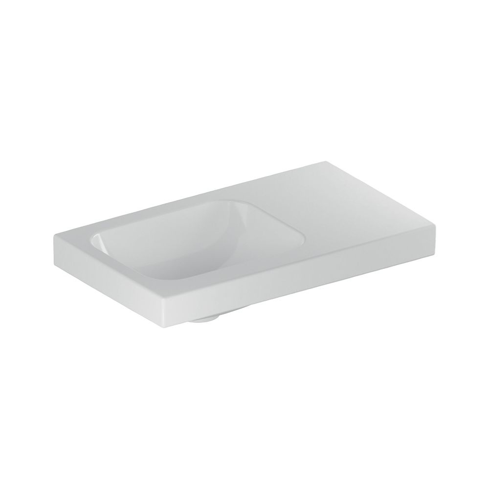 Geberit iCon Light Handwaschbecken mit Ablagefläche 53x13x31cm, Weiß, ohne Hahnloch,... GEBERIT-501832003 4025410894519 (Abb. 2)