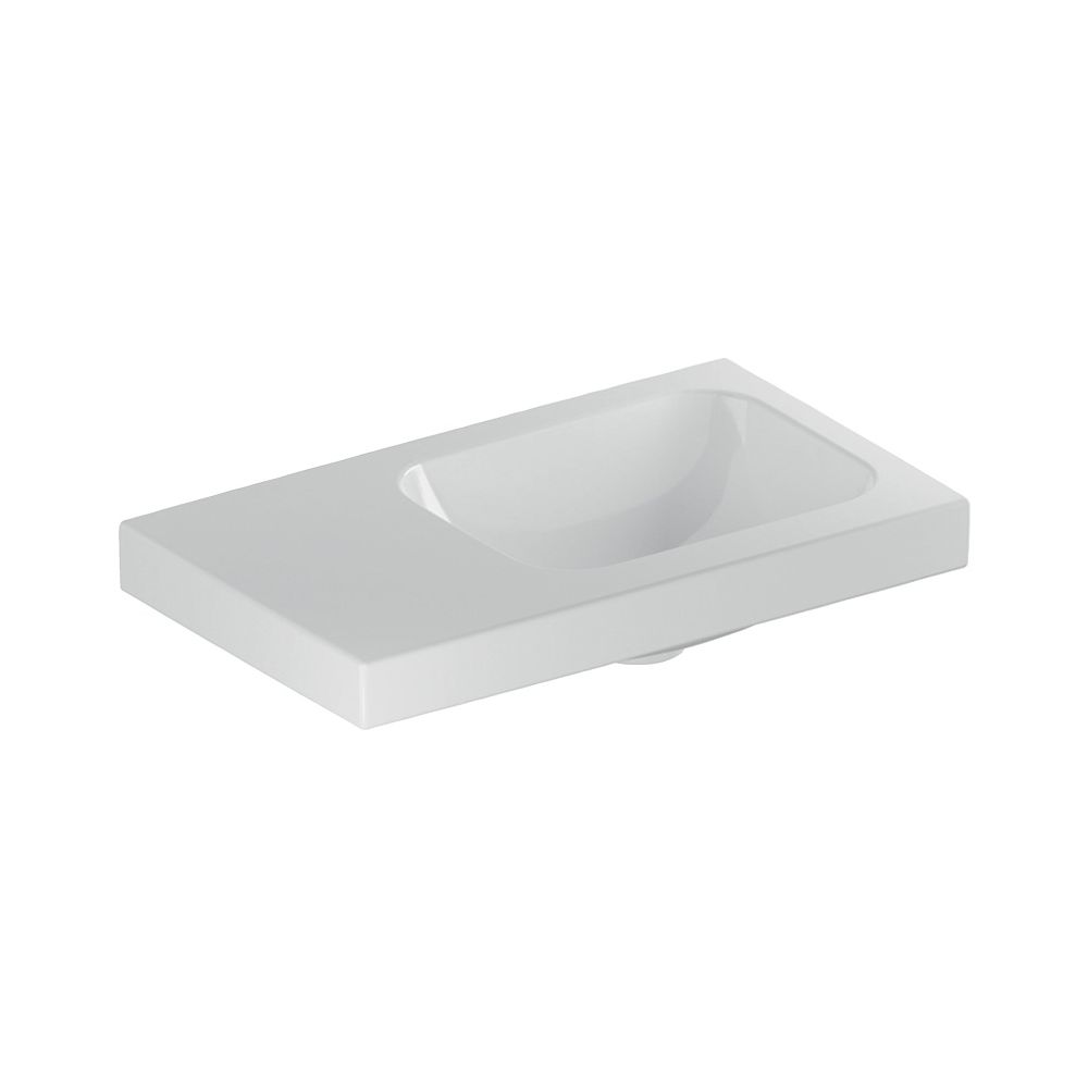 Geberit iCon Light Handwaschbecken mit Ablagefläche 53x13x31cm, Weiß, ohne Hahnloch,... GEBERIT-501833003 4025410894557 (Abb. 2)