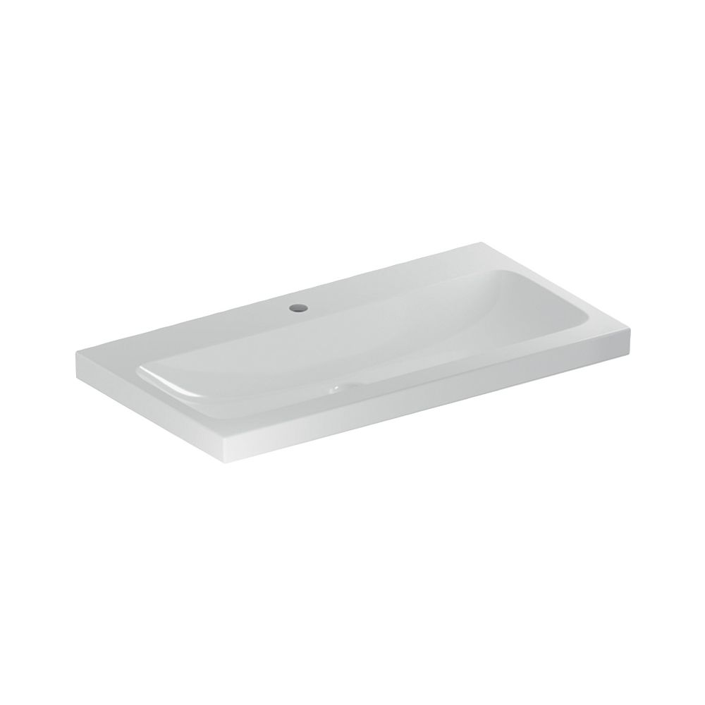 Geberit iCon Light Waschtisch, Breite 90cm, Tiefe 48cm, Hahnloch mittig, ohne Überla... GEBERIT-501836005 4025410894779 (Abb. 2)