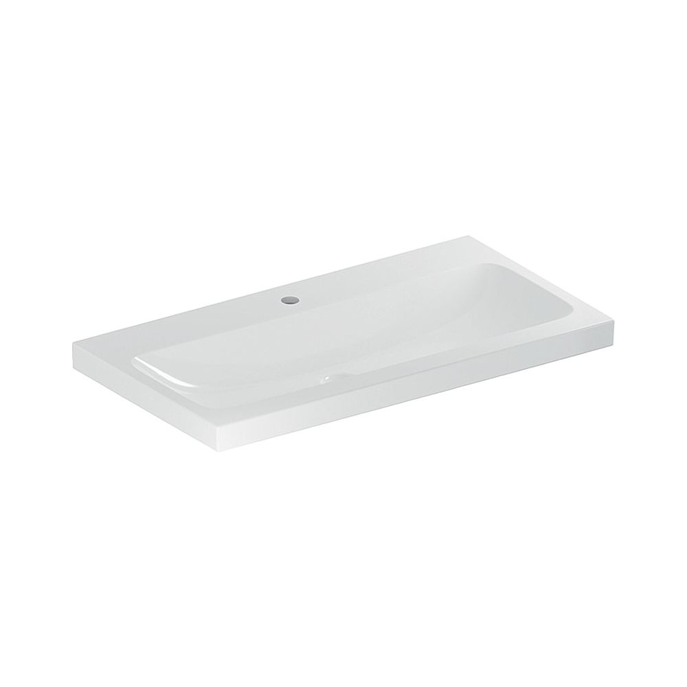 Geberit iCon Light Waschtisch, Breite 90cm, Tiefe 48cm, Hahnloch mittig, ohne Überla... GEBERIT-501836005 4025410894779 (Abb. 1)