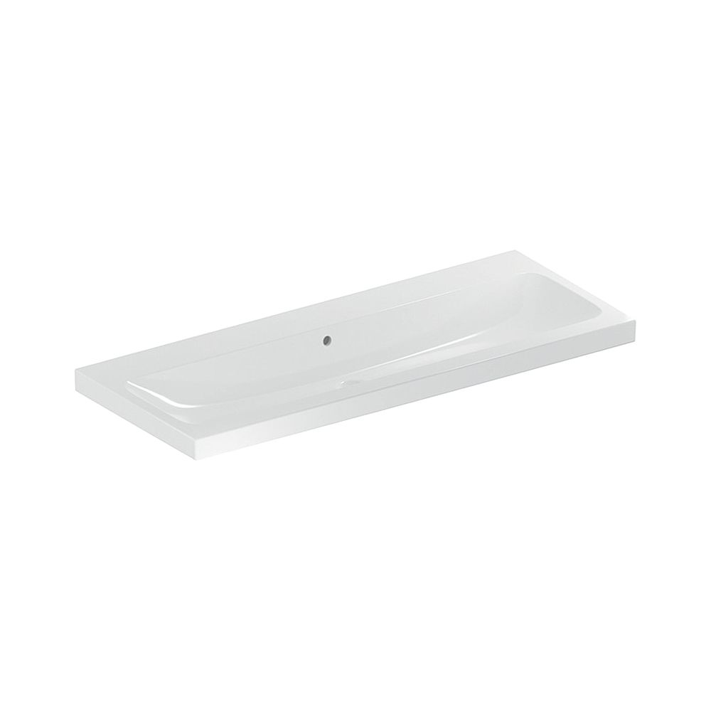 Geberit iCon Light Waschtisch, Breite 120cm, Tiefe 48cm, ohne Hahnloch, Überlauf sic... GEBERIT-501837004 4025410894847 (Abb. 1)