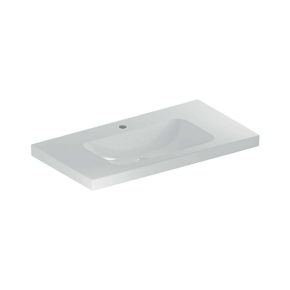 Geberit iCon Light Waschtisch mit Ablagefläche, Breite 90cm, Tiefe 48cm, Hahnloch mi... GEBERIT-501840005 4025410895097 (Abb. 2)