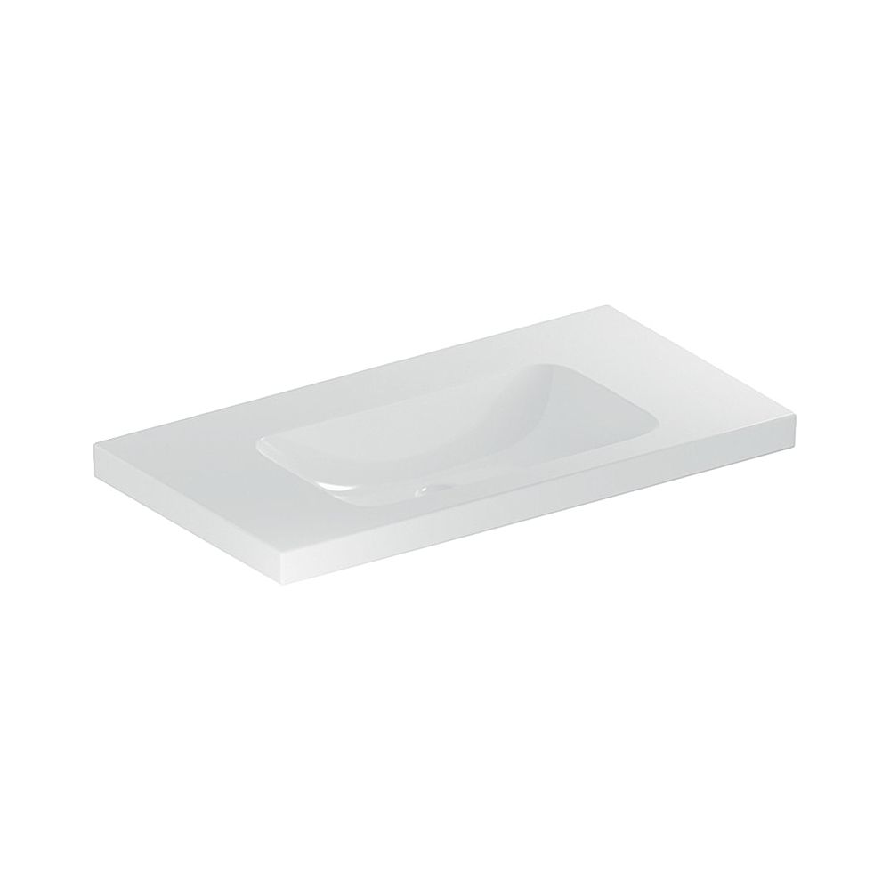 Geberit iCon Light Waschtisch mit Ablagefläche, Breite 90cm, Tiefe 48cm, ohne Hahnlo... GEBERIT-501840008 4025410895127 (Abb. 1)