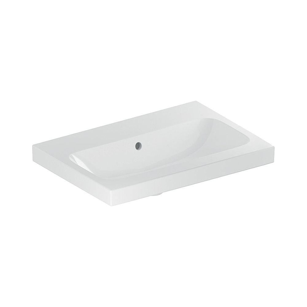 Geberit iCon Light Waschtisch verkürzte Ausladung, Breite 60cm, Tiefe 42cm, ohne Hah... GEBERIT-501841004 4025410895165 (Abb. 1)