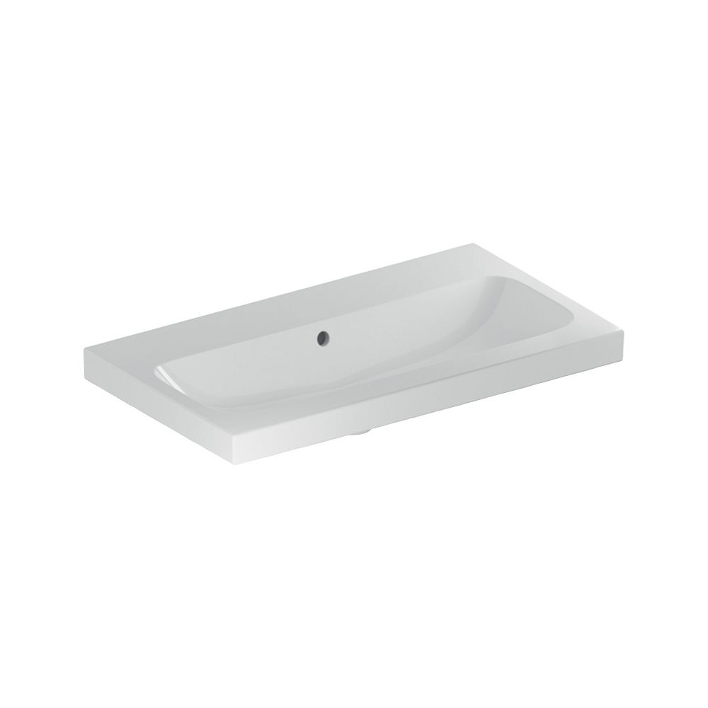 Geberit iCon Light Waschtisch verkürzte Ausladung, Breite 75cm, Tiefe 42cm, ohne Hah... GEBERIT-501842004 4025410895240 (Abb. 2)