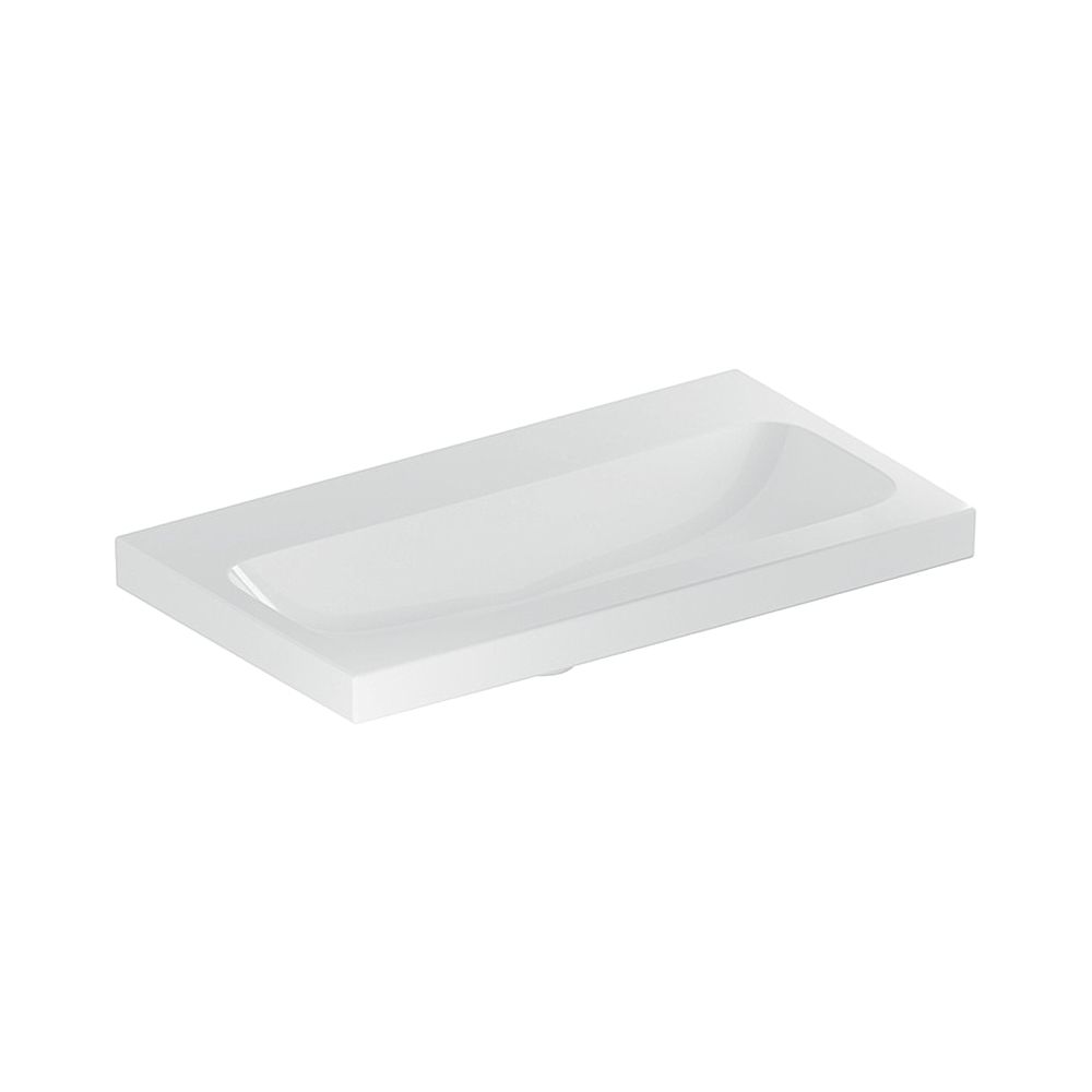 Geberit iCon Light Waschtisch verkürzte Ausladung, Breite 75cm, Tiefe 42cm, ohne Hah... GEBERIT-501842008 4025410895288 (Abb. 1)