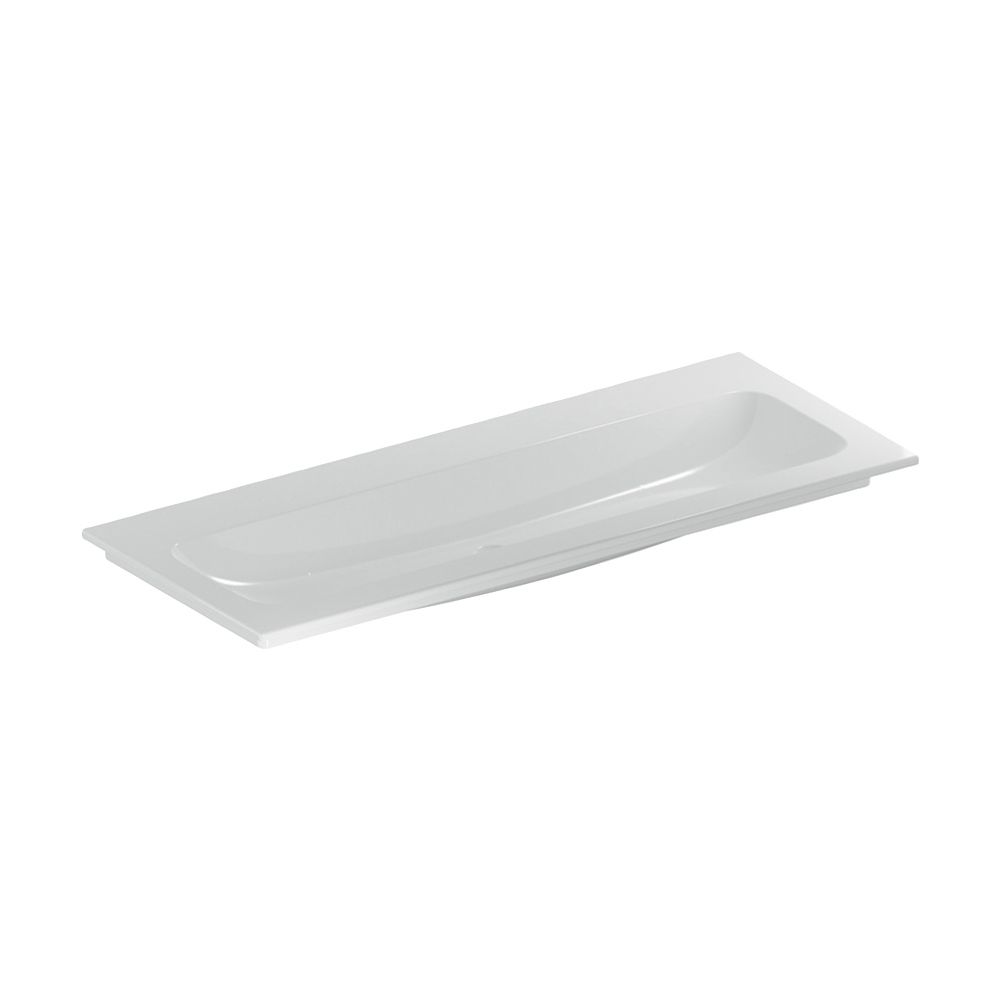 Geberit iCon Möbelwaschtisch 120x48cm ohne Hahnlöcher, ohne Überlauf, Weiß... GEBERIT-501846003 4025410895431 (Abb. 2)