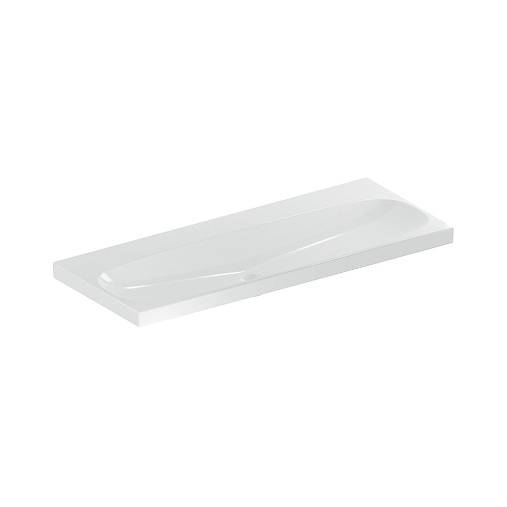 Geberit Acanto Waschtisch, Breite 120cm, Tiefe 48,2cm, ohne Hahnloch, ohne Überlauf,... GEBERIT-501880007 4025410895677 (Abb. 1)