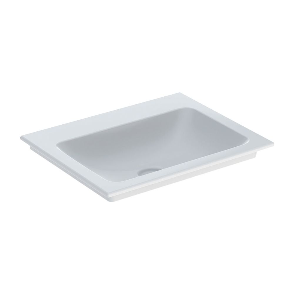 Geberit ONE Möbelwaschtisch Abgang vertikal, Breite 60cm, Tiefe 48cm, ohne Hahnloch,... GEBERIT-505011011 4025410953568 (Abb. 2)