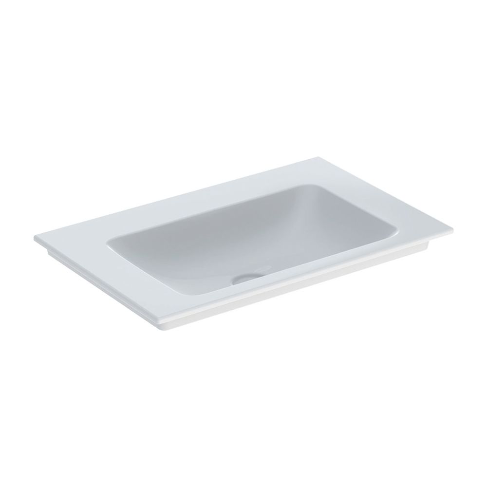 Geberit ONE Möbelwaschtisch Abgang vertikal, Breite 75cm, Tiefe 48cm, ohne Hahnloch,... GEBERIT-505011012 4025410953575 (Abb. 2)