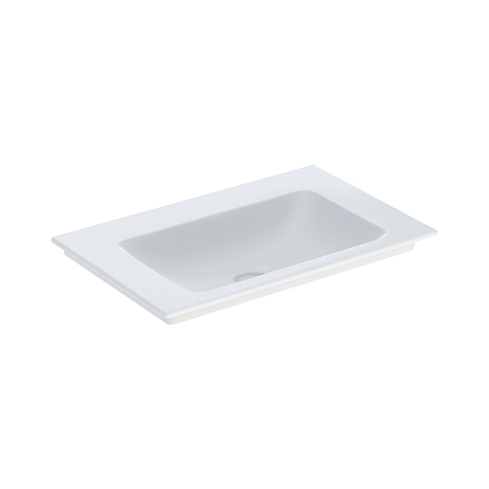 Geberit ONE Möbelwaschtisch Abgang vertikal, Breite 75cm, Tiefe 48cm, ohne Hahnloch,... GEBERIT-505011012 4025410953575 (Abb. 1)