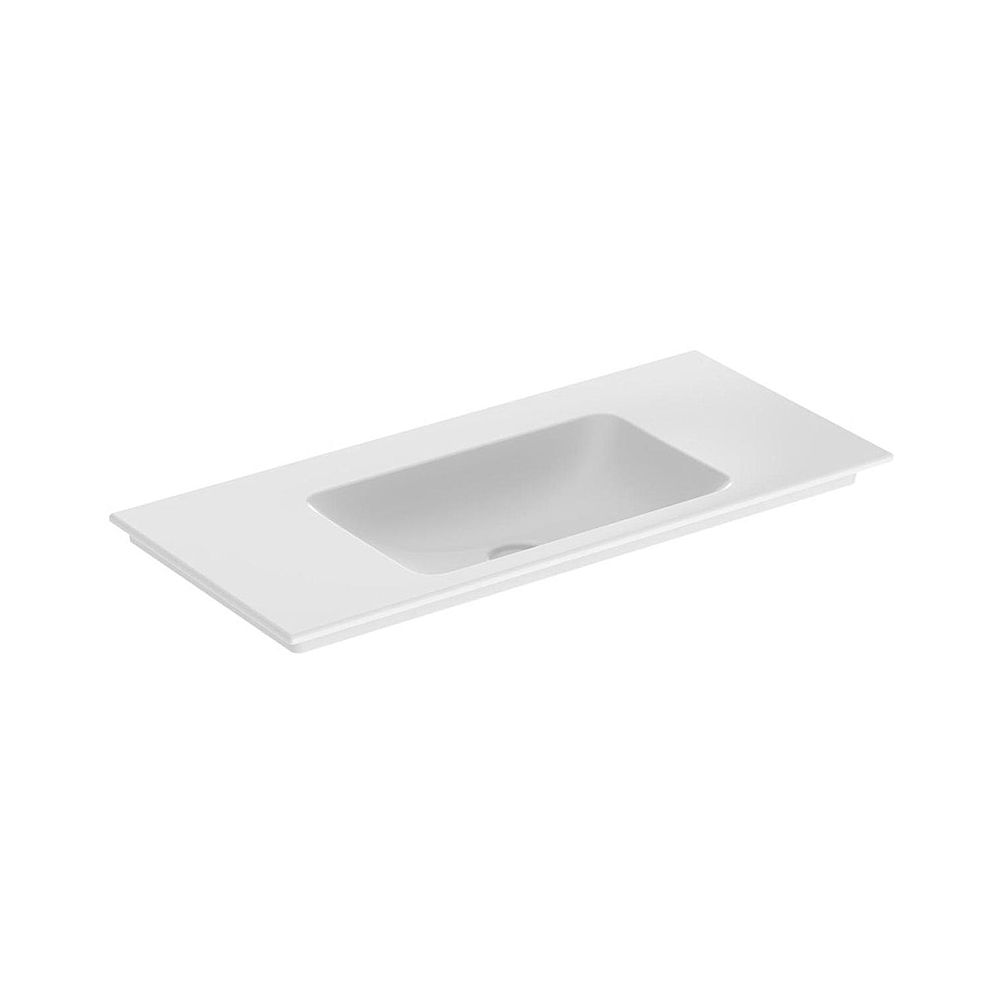 Geberit ONE Möbelwaschtisch Abgang vertikal, Breite 105cm, Tiefe 48cm, ohne Hahnloch... GEBERIT-505011014 4025410953599 (Abb. 1)