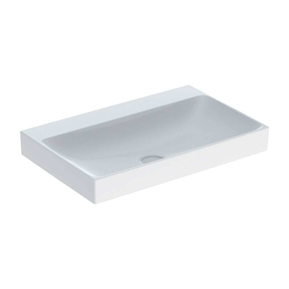 Geberit ONE Waschtisch Abgang vertikal, Breite 75cm, Tiefe 48cm, ohne Hahnloch, ohne... GEBERIT-505021012 4025410953698 (Abb. 2)
