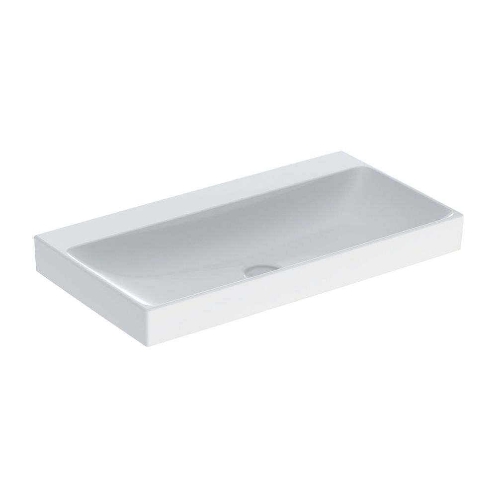 Geberit ONE Waschtisch Abgang vertikal, Breite 90cm, Tiefe 48cm, ohne Hahnloch, ohne... GEBERIT-505021013 4025410953704 (Abb. 2)