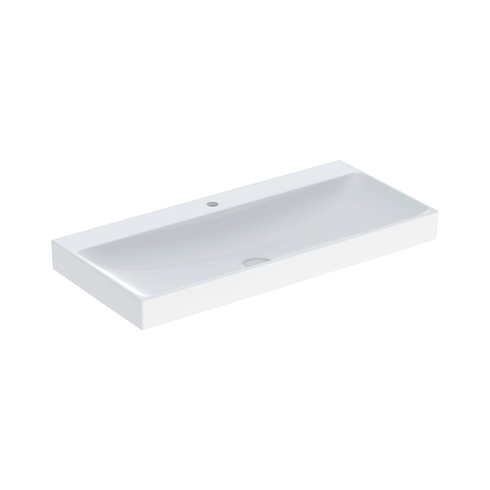 Geberit ONE Waschtisch Abgang vertikal, Breite 105cm, Tiefe 48cm, Hahnloch mittig, o... GEBERIT-505020014 4025410953650 (Abb. 1)