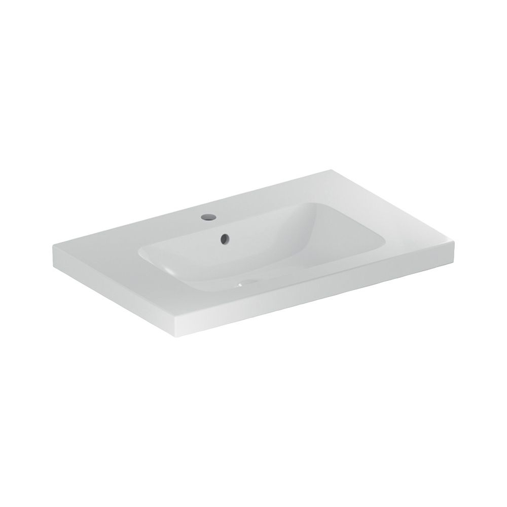 Geberit iCon Light Waschtisch mit Ablagefläche, Breite 90cm, Tiefe 48cm, Hahnloch mi... GEBERIT-501840001 4025410895059 (Abb. 2)