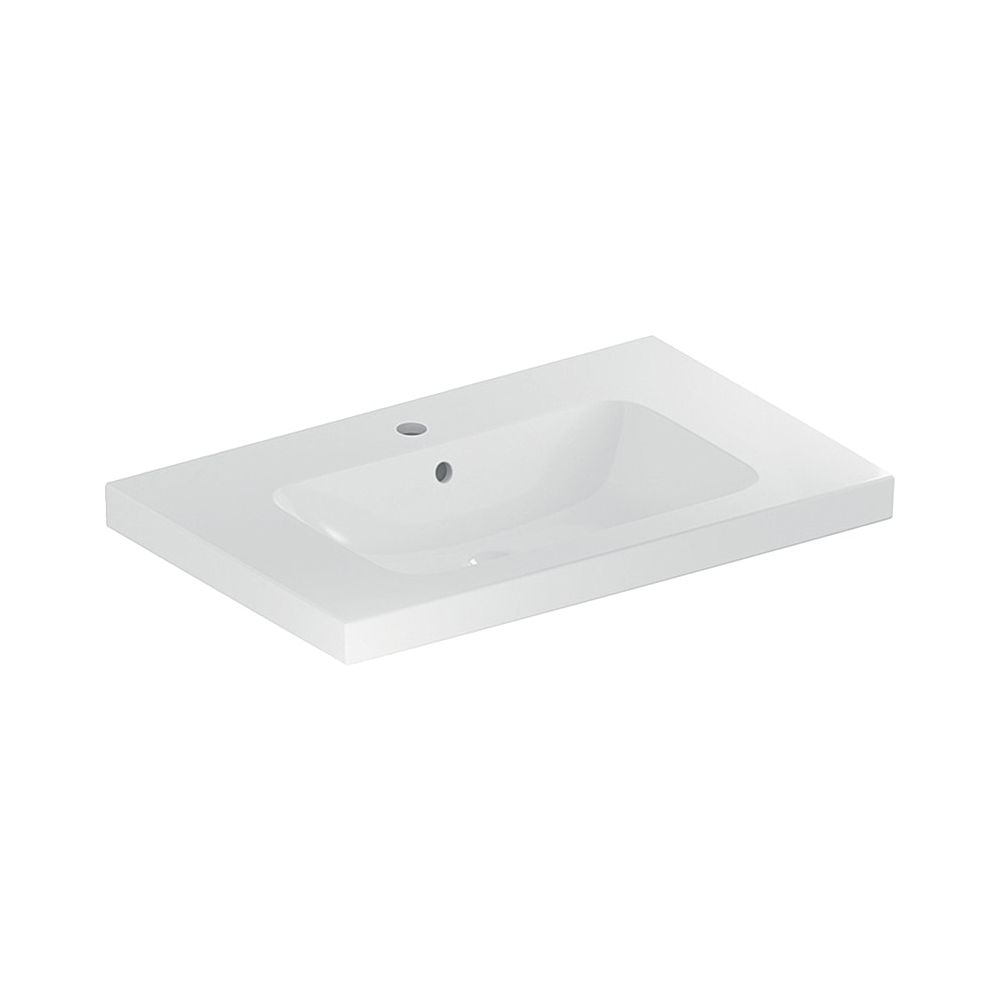 Geberit iCon Light Waschtisch mit Ablagefläche, Breite 90cm, Tiefe 48cm, Hahnloch mi... GEBERIT-501840001 4025410895059 (Abb. 1)