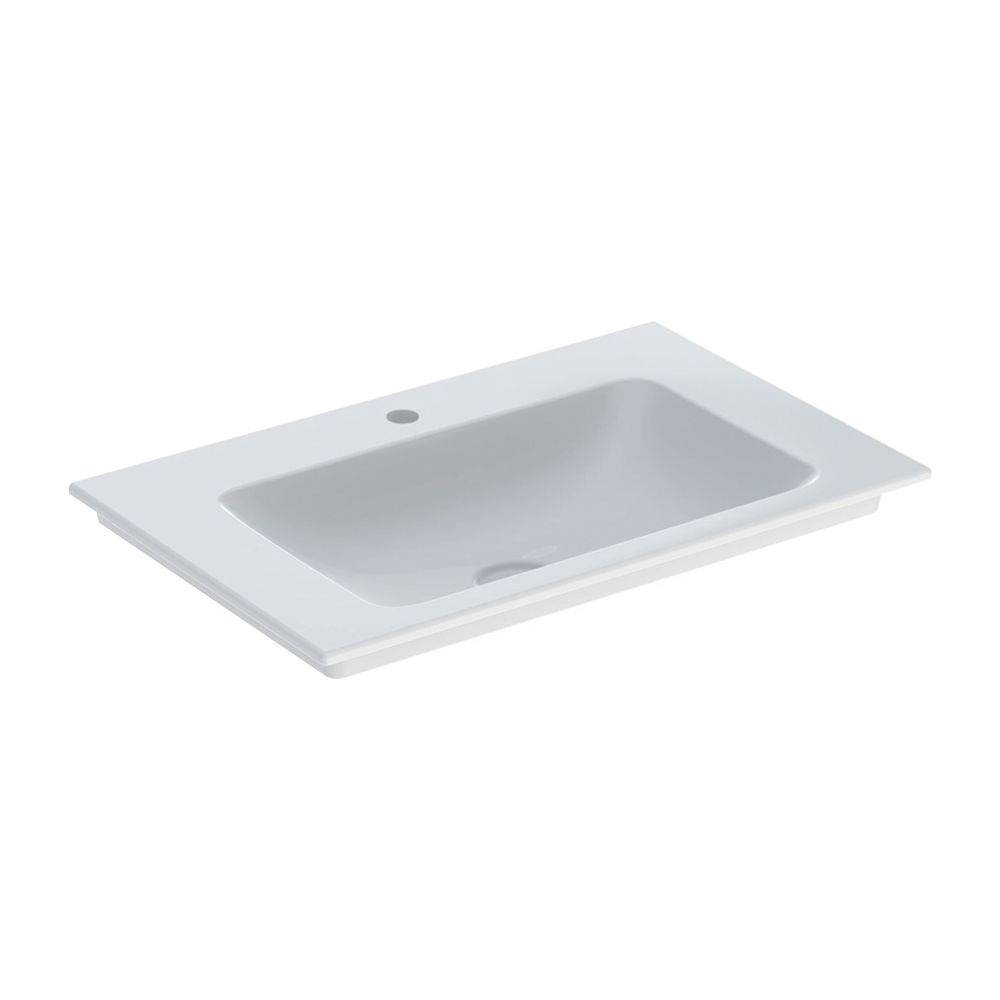 Geberit ONE Möbelwaschtisch Abgang vertikal, Breite 75cm, Tiefe 48cm, Hahnloch mitti... GEBERIT-505010012 4025410953520 (Abb. 2)