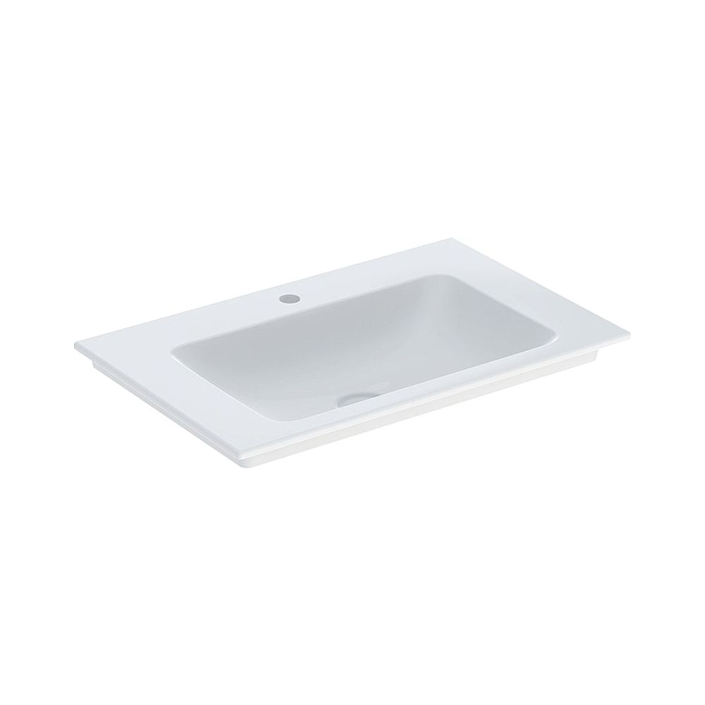 Geberit ONE Möbelwaschtisch Abgang vertikal, Breite 75cm, Tiefe 48cm, Hahnloch mitti... GEBERIT-505010012 4025410953520 (Abb. 1)
