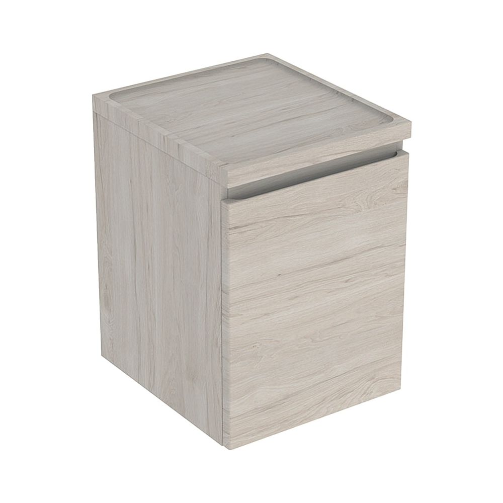 Geberit Renova Plan Seitenschrank 1 Schublade, 40x55x44,5cm, Nussbaum hickory hell/F... GEBERIT-501913001 4025410905321 (Abb. 1)