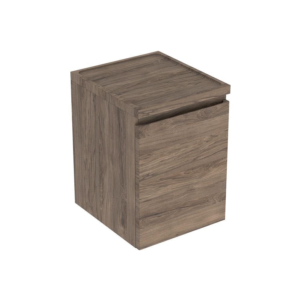 Geberit Renova Plan Seitenschrank 1 Schublade, 40x55x44,5cm, Nussbaum hickory/Folie ... GEBERIT-501913JR1 4025410905857 (Abb. 2)