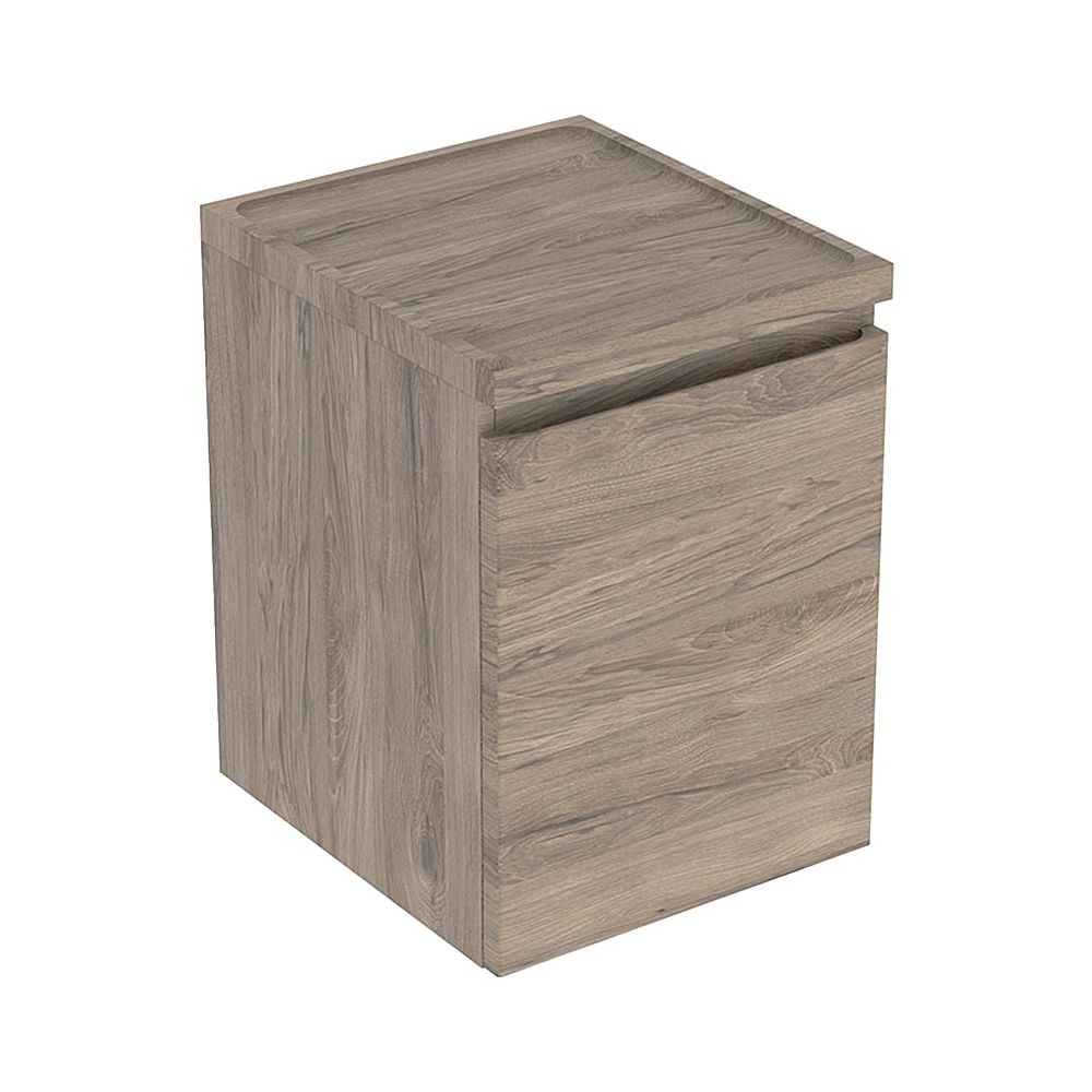 Geberit Renova Plan Seitenschrank 1 Schublade, 40x55x44,5cm, Nussbaum hickory/Folie ... GEBERIT-501913JR1 4025410905857 (Abb. 1)