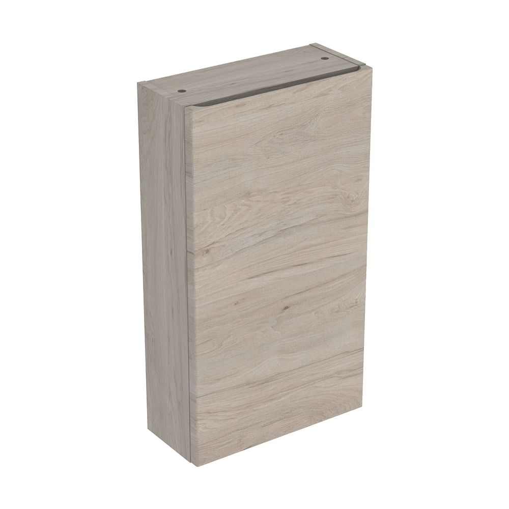 Geberit Renova Plan Hängeschrank mit 1 Tür, 39x70x17,3cm, Nussbaum hickory hell/Foli... GEBERIT-501920001 4025410905451 (Abb. 2)