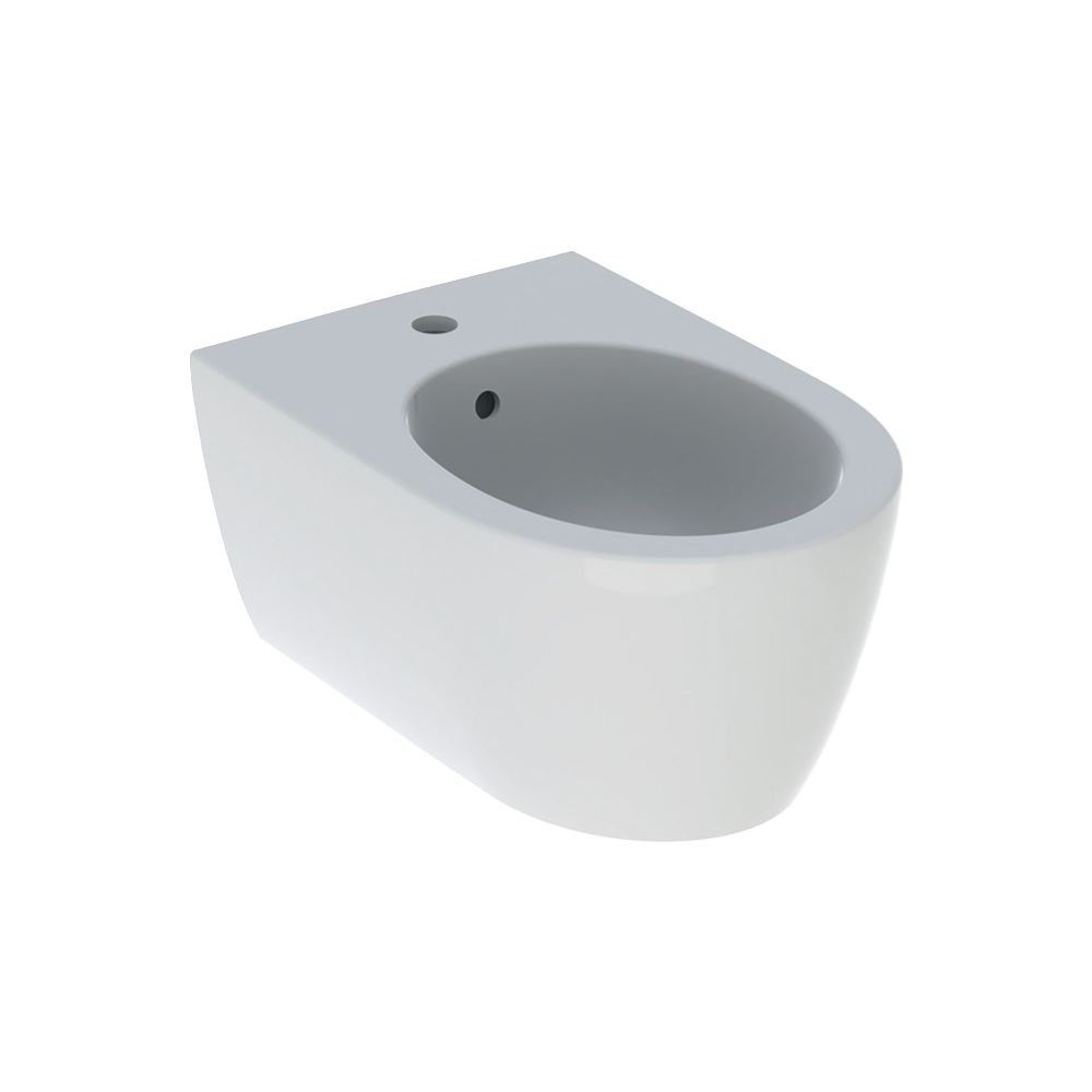 Geberit iCon Wandbidet geschlossene Form, Tiefe 53cm, Überlauf sichtbar, Weiß/KeraTe... GEBERIT-501898008 4025410945846 (Abb. 2)