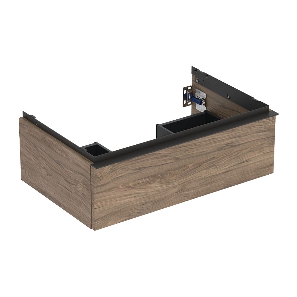 Geberit iCon Unterschrank für Waschtisch 1 Schublade Waschtisch 75cm, Nussbaum hicko... GEBERIT-502311JR1 4025410942647 (Abb. 2)