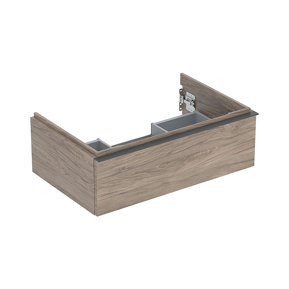 Geberit iCon Unterschrank für Waschtisch 1 Schublade Waschtisch 75cm, Nussbaum hicko... GEBERIT-502311JR1 4025410942647 (Abb. 1)