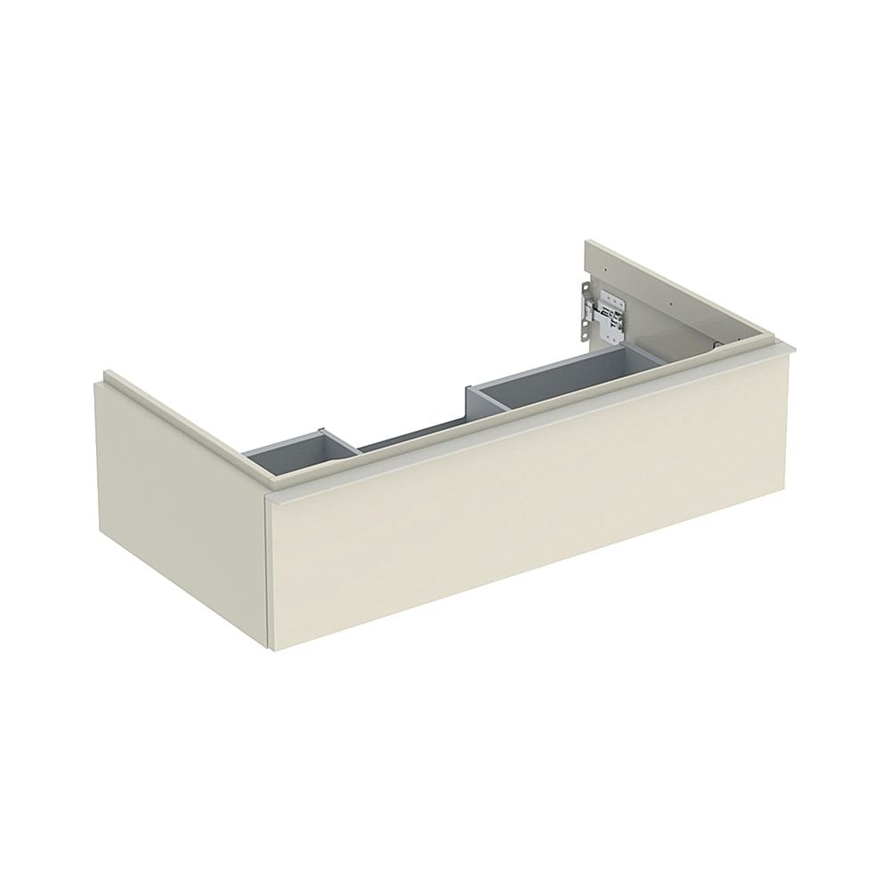 Geberit iCon Unterschrank für Waschtisch 1 Schublade Waschtisch 90cm Sandgrau lackie... GEBERIT-502312JL1 4025410942678 (Abb. 1)