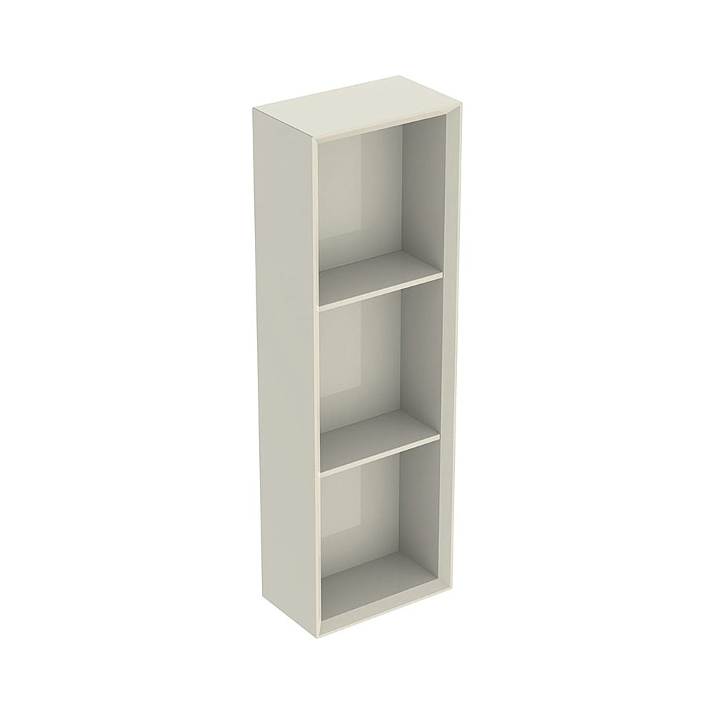 Geberit iCon Regal rechteckig, 22,5x70x13,2cm, Sandgrau lackiert hochglänzend... GEBERIT-502320JL1 4025410942999 (Abb. 1)