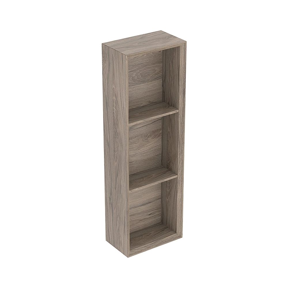 Geberit iCon Regal rechteckig, 22,5x70x13,2cm, Nussbaum hickory Melamin Holzstruktur... GEBERIT-502320JR1 4025410943002 (Abb. 1)
