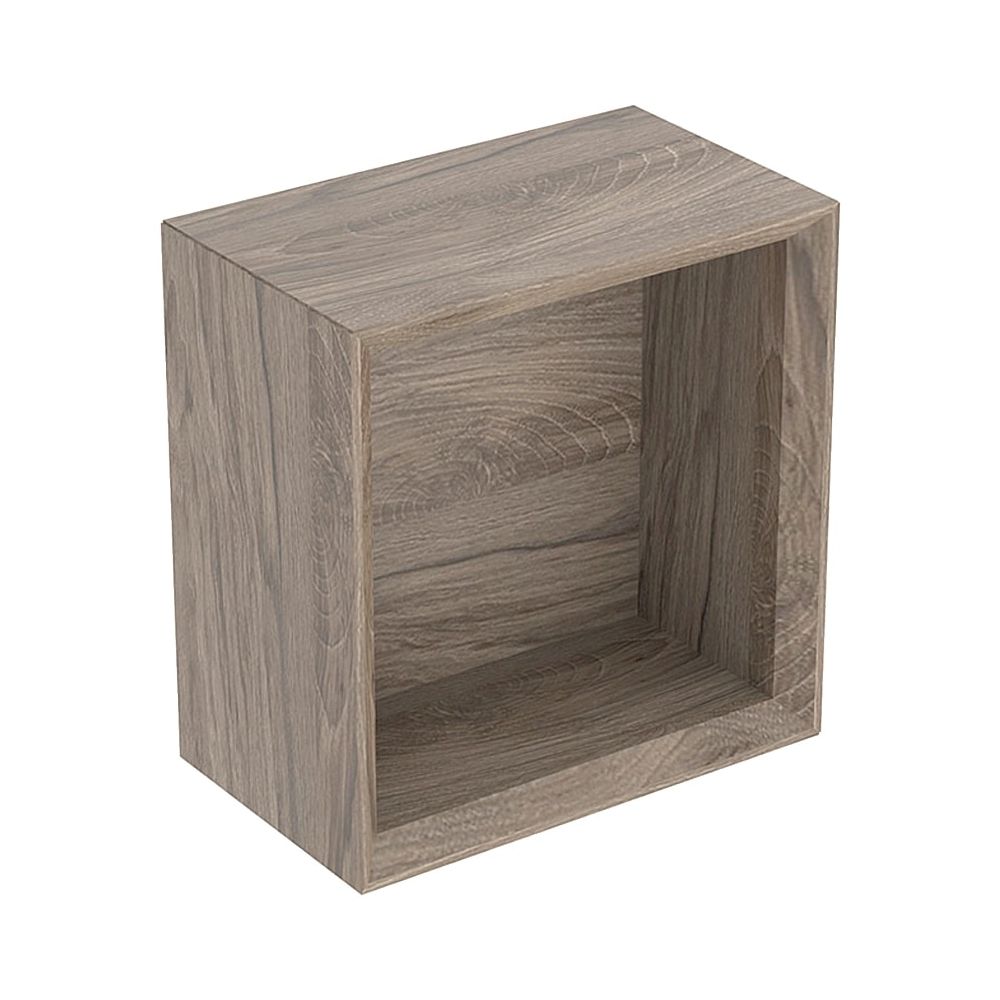 Geberit iCon Wandbox quadratisch, 22,5x23,3x13,2cm, Nussbaum hickory Melamin Holzstr... GEBERIT-502321JR1 4025410943040 (Abb. 1)