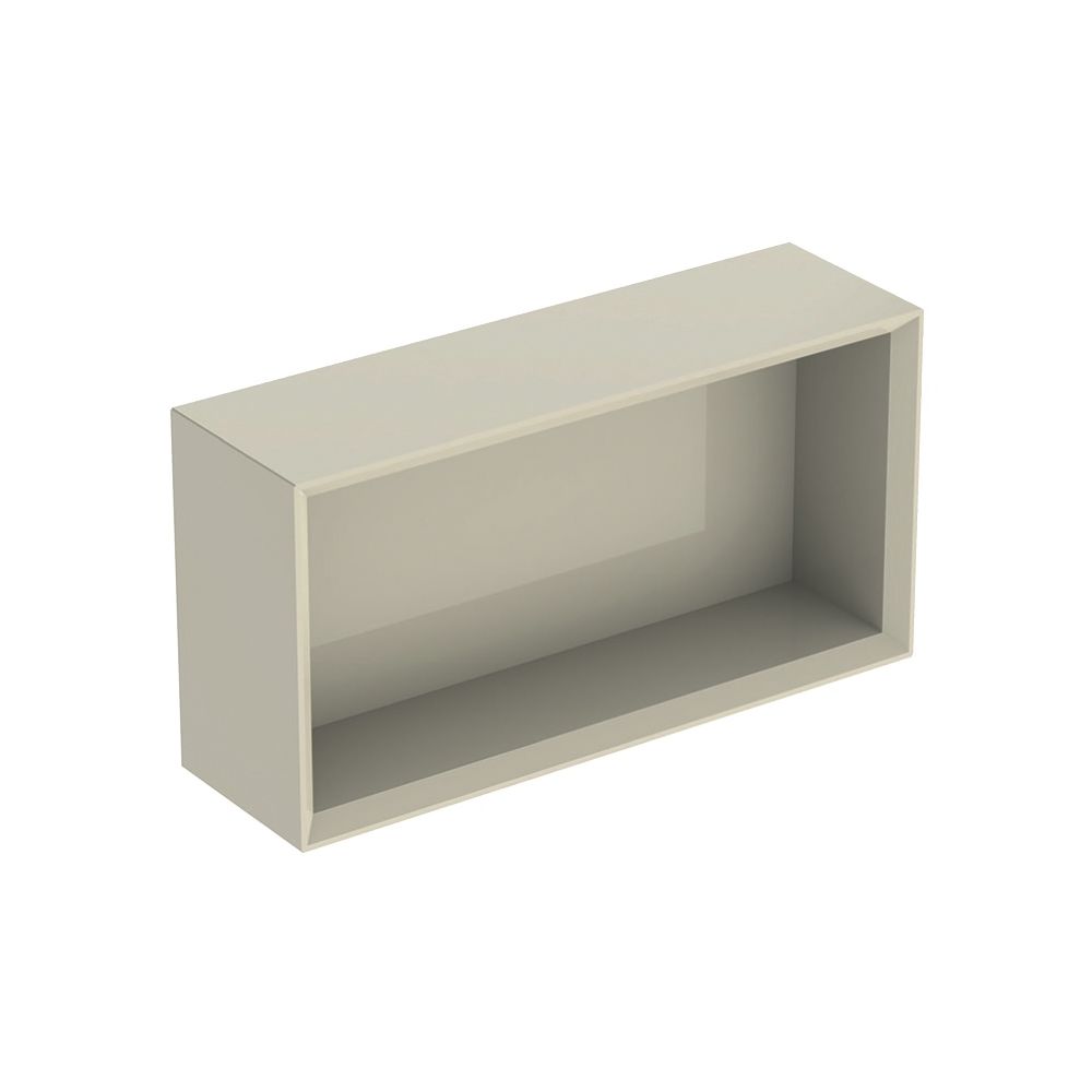 Geberit iCon Wandbox rechteckig, 45x23,3x13,2cm, Sandgrau lackiert hochglänzend... GEBERIT-502322JL1 4025410943071 (Abb. 2)