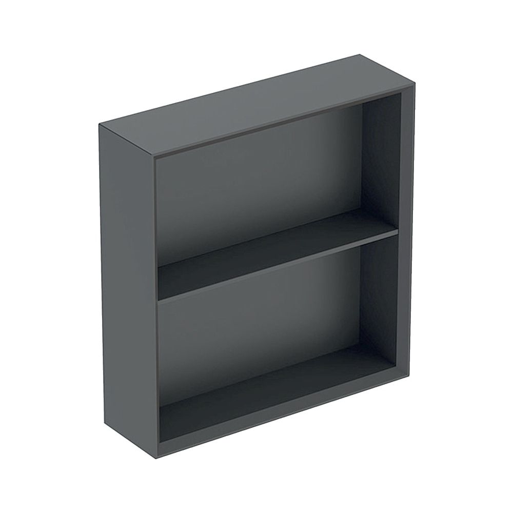 Geberit iCon Regal quadratisch, 45x46,7x13,2cm, Lava lackiert matt... GEBERIT-502323JK1 4025410943101 (Abb. 1)