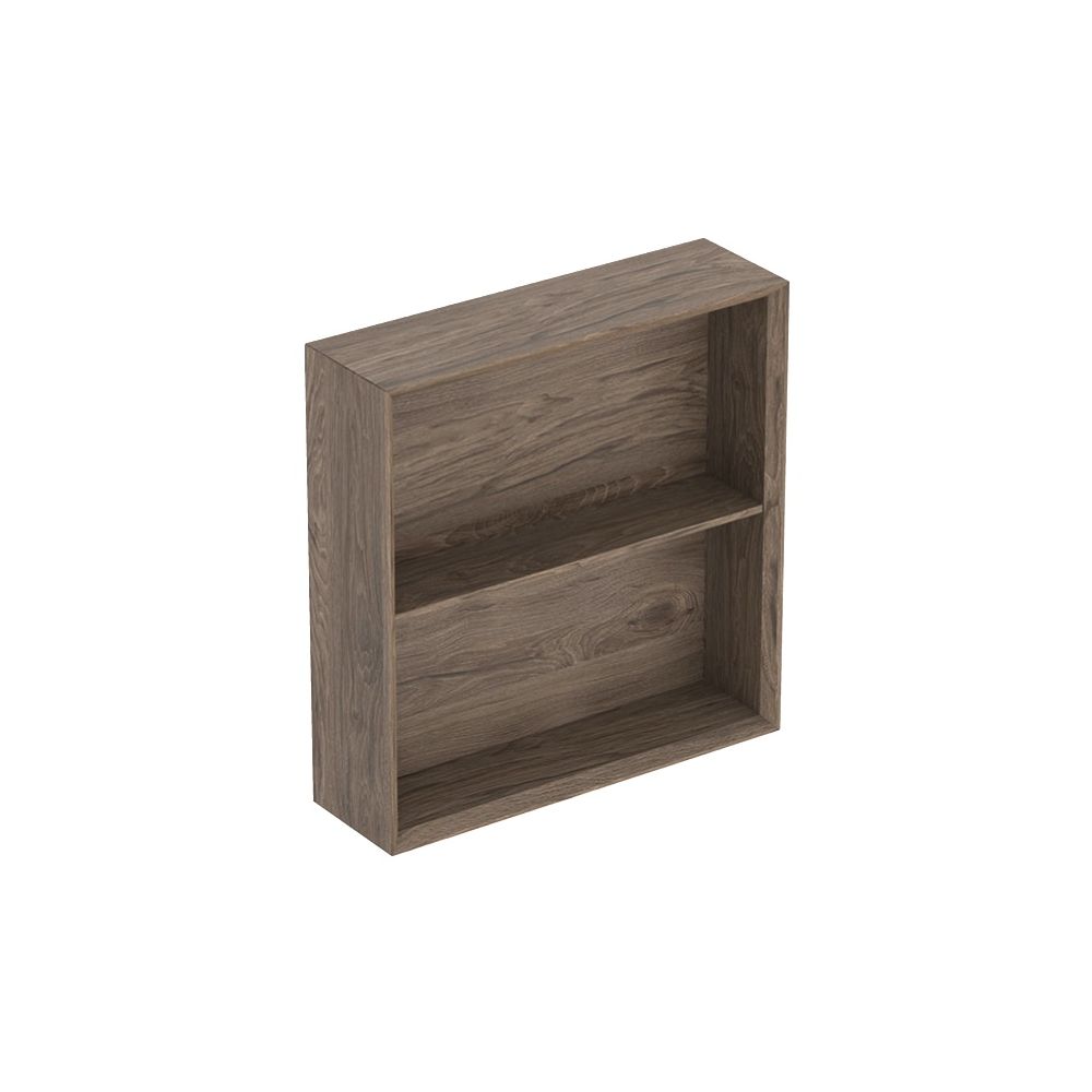 Geberit iCon Regal quadratisch, 45x46,7x13,2cm, Nussbaum hickory Melamin Holzstruktu... GEBERIT-502323JR1 4025410943125 (Abb. 2)