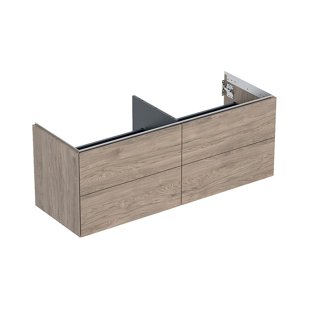 Geberit ONE Unterschrank für Waschtisch, 4 Schubladen, Waschtisch 135cm, H 50,4cm T ... GEBERIT-505266006 4025410936172 (Abb. 1)