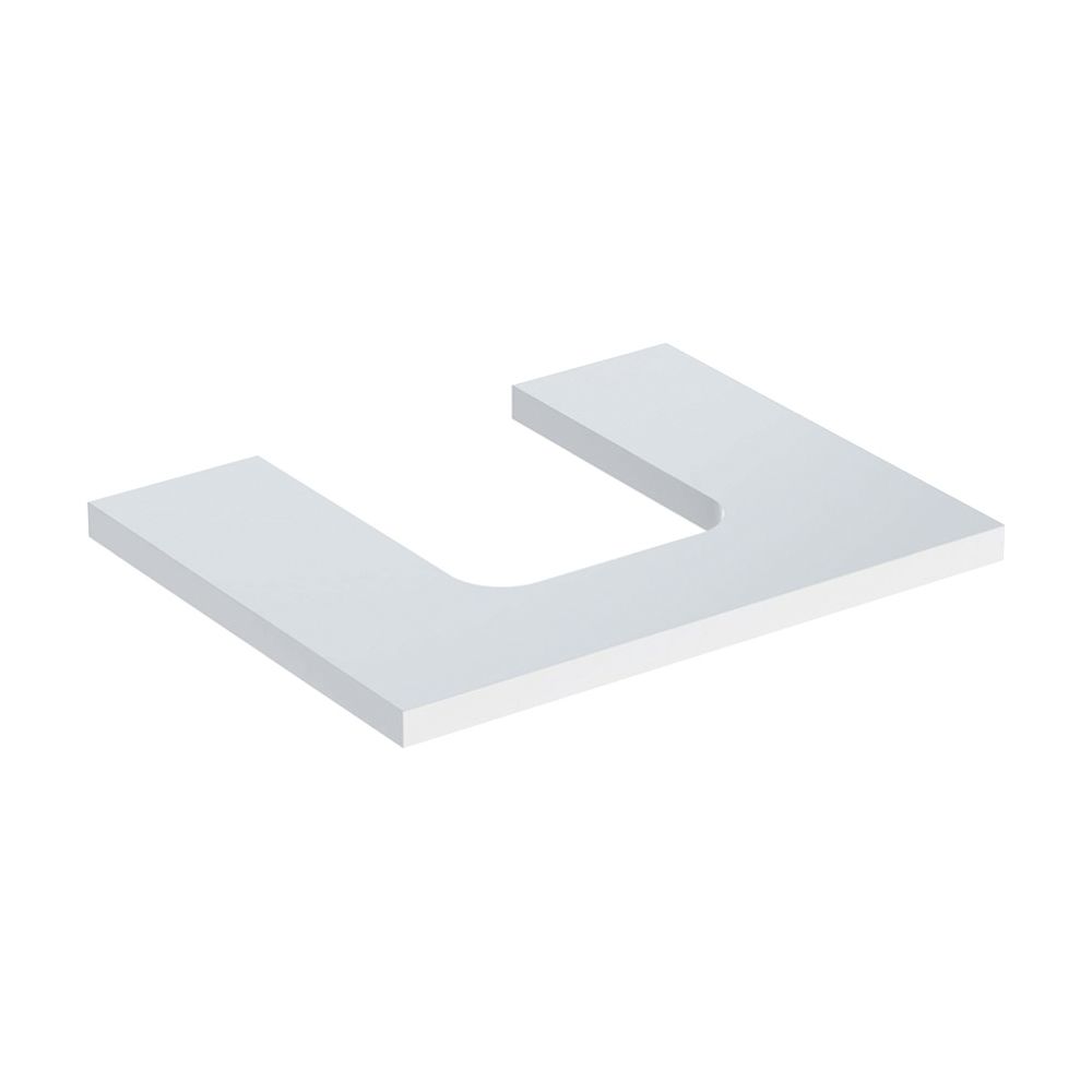 Geberit ONE Waschtischplatte Ausschnitt mittig, für Aufsatzwaschtisch Schalenform, 6... GEBERIT-505271001 4025410936196 (Abb. 2)