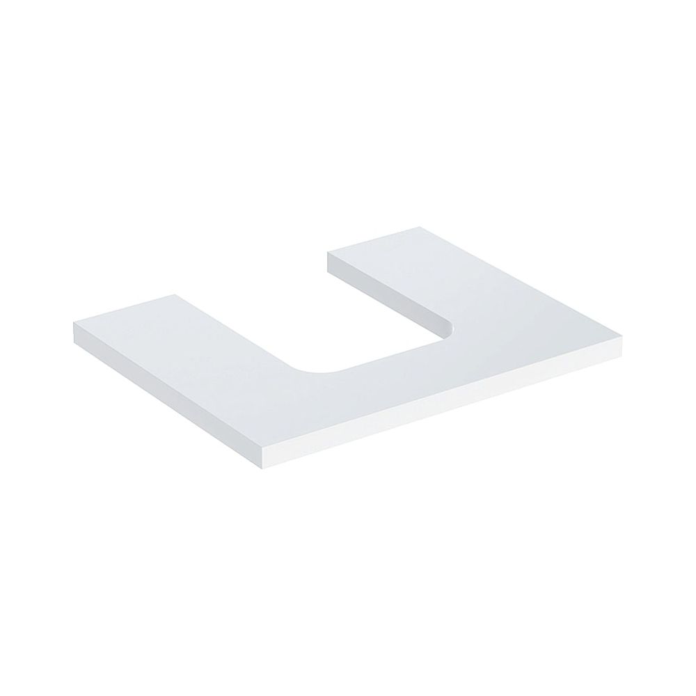 Geberit ONE Waschtischplatte Ausschnitt mittig, für Aufsatzwaschtisch Schalenform, 6... GEBERIT-505271001 4025410936196 (Abb. 1)