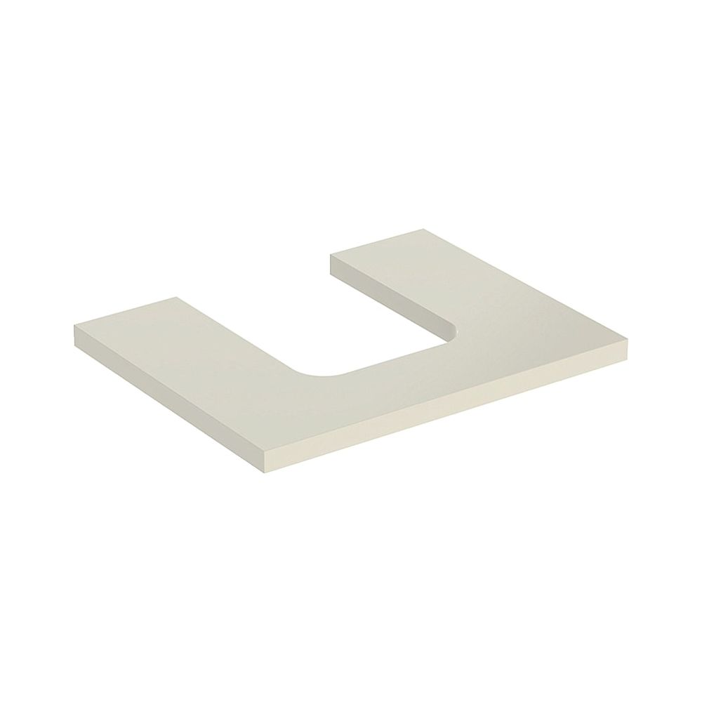 Geberit ONE Waschtischplatte Ausschnitt mittig, für Aufsatzwaschtisch Schalenform, 6... GEBERIT-505271004 4025410936226 (Abb. 1)