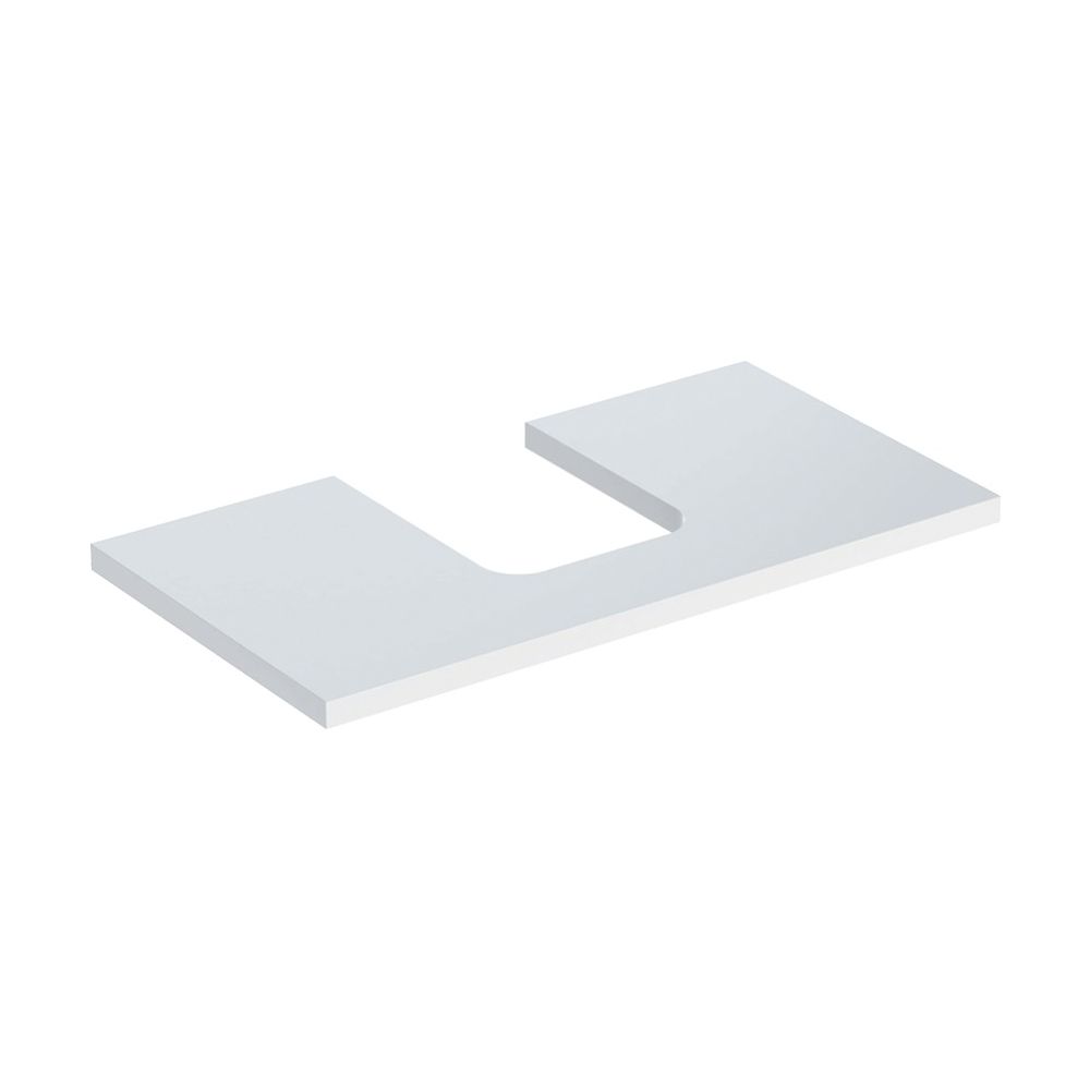 Geberit ONE Waschtischplatte Ausschnitt mittig, für Aufsatzwaschtisch Schalenform, 7... GEBERIT-505272001 4025410936264 (Abb. 2)