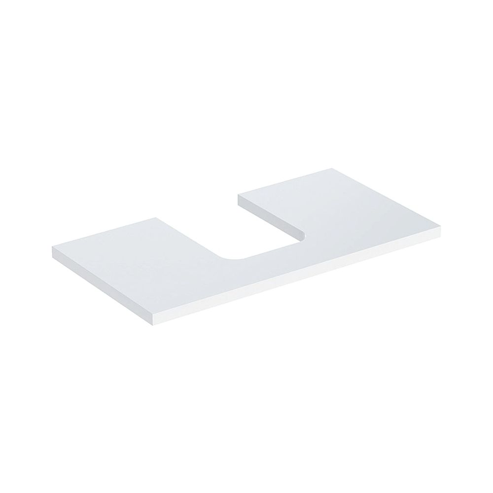 Geberit ONE Waschtischplatte Ausschnitt mittig, für Aufsatzwaschtisch Schalenform, 7... GEBERIT-505272001 4025410936264 (Abb. 1)