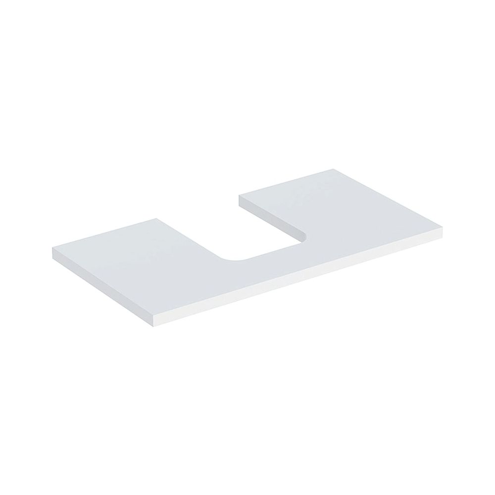 Geberit ONE Waschtischplatte Ausschnitt mittig, für Aufsatzwaschtisch Schalenform, 7... GEBERIT-505272002 4025410936271 (Abb. 1)