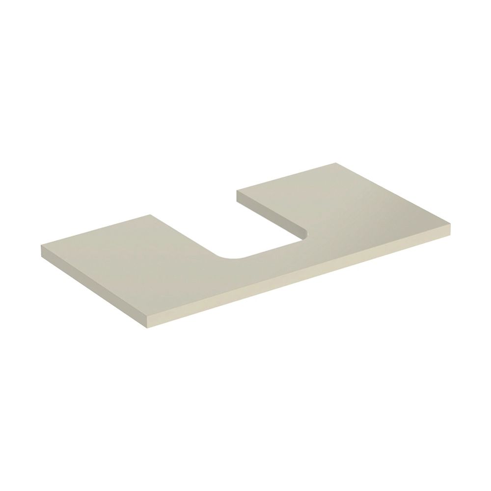 Geberit ONE Waschtischplatte Ausschnitt mittig, für Aufsatzwaschtisch Schalenform, 7... GEBERIT-505272004 4025410936295 (Abb. 2)