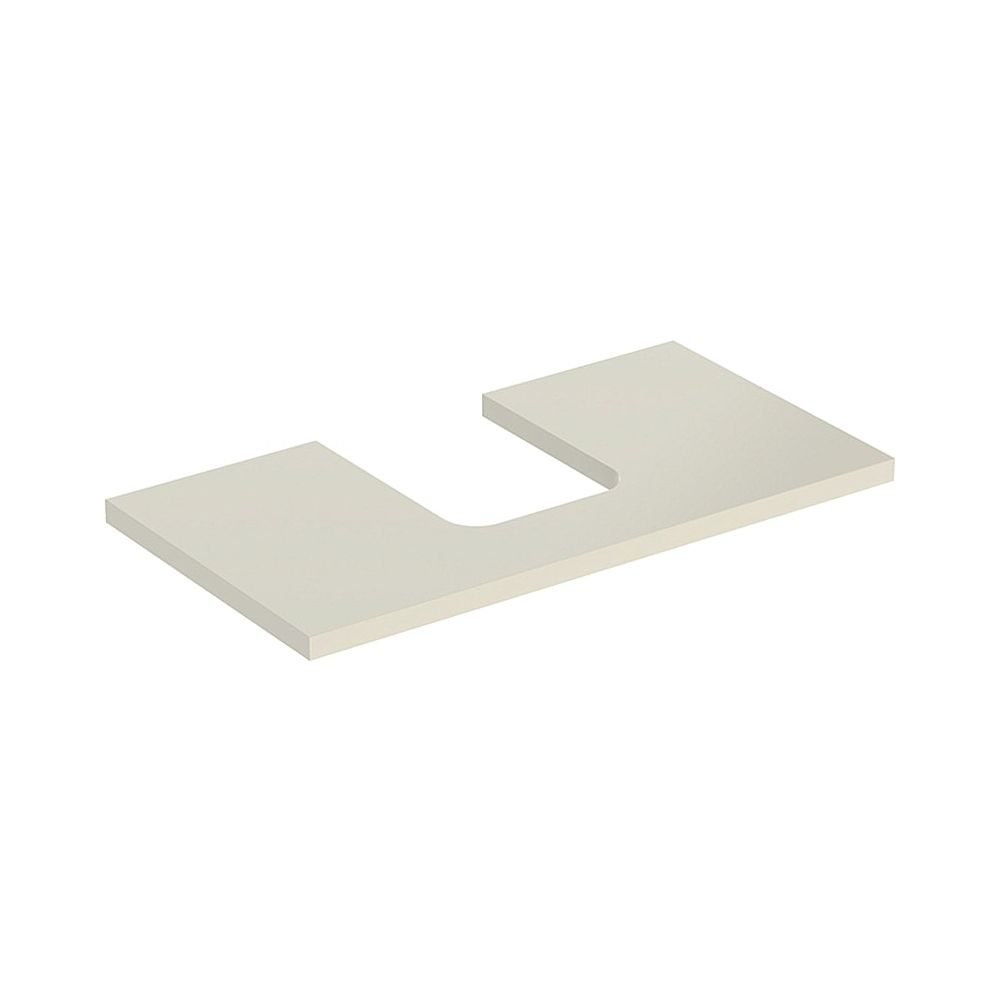 Geberit ONE Waschtischplatte Ausschnitt mittig, für Aufsatzwaschtisch Schalenform, 7... GEBERIT-505272004 4025410936295 (Abb. 1)