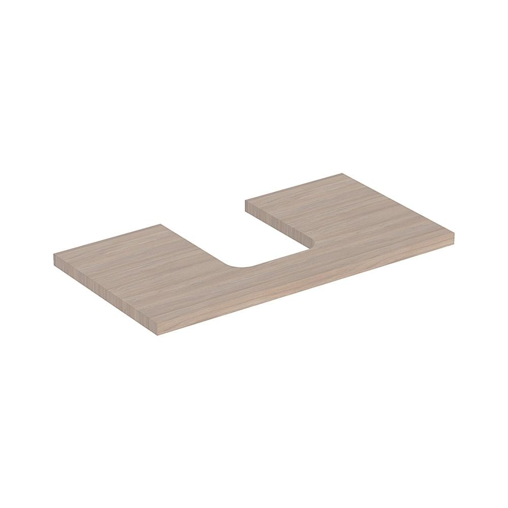 Geberit ONE Waschtischplatte Ausschnitt mittig, für Aufsatzwaschtisch Schalenform, 7... GEBERIT-505272005 4025410936301 (Abb. 1)