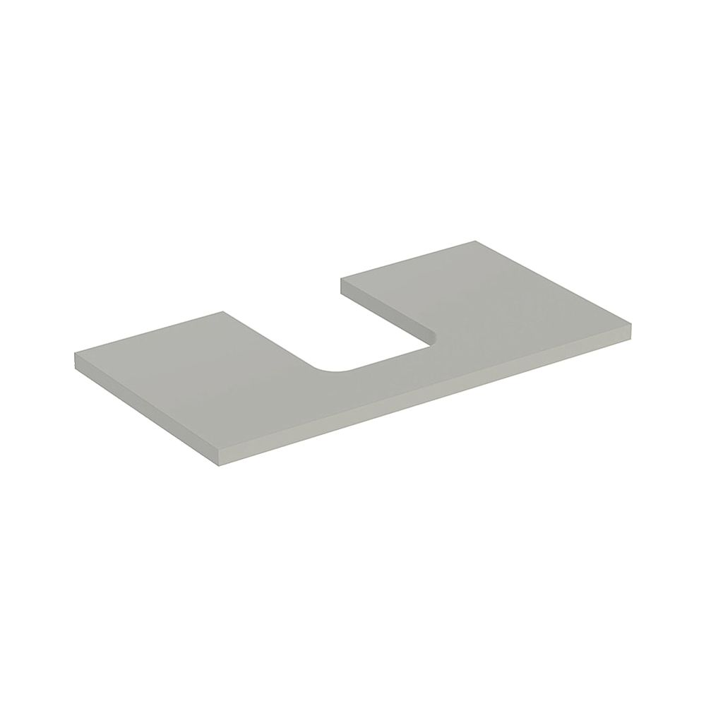 Geberit ONE Waschtischplatte Ausschnitt mittig, für Aufsatzwaschtisch Schalenform, 7... GEBERIT-505272007 4025410936325 (Abb. 1)